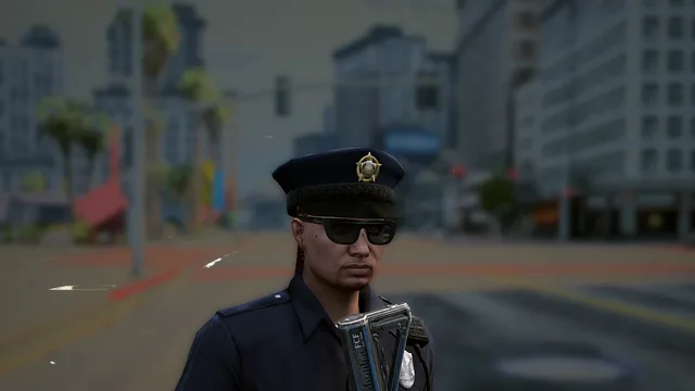 Synced: every player nearby sees the glasses and the LED