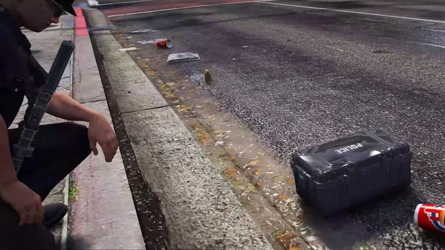 Set down at the kerb
